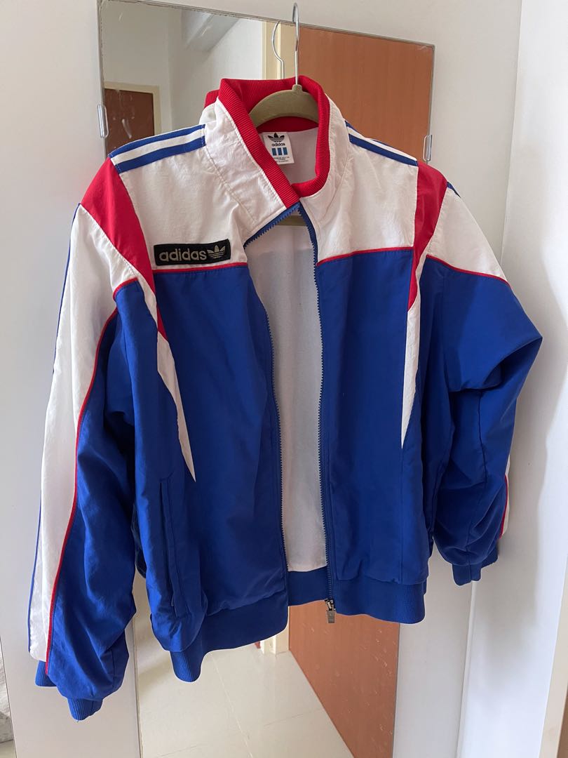Adidas Jacket - Vintage From Japan - Thrift Find - Brand with 3 