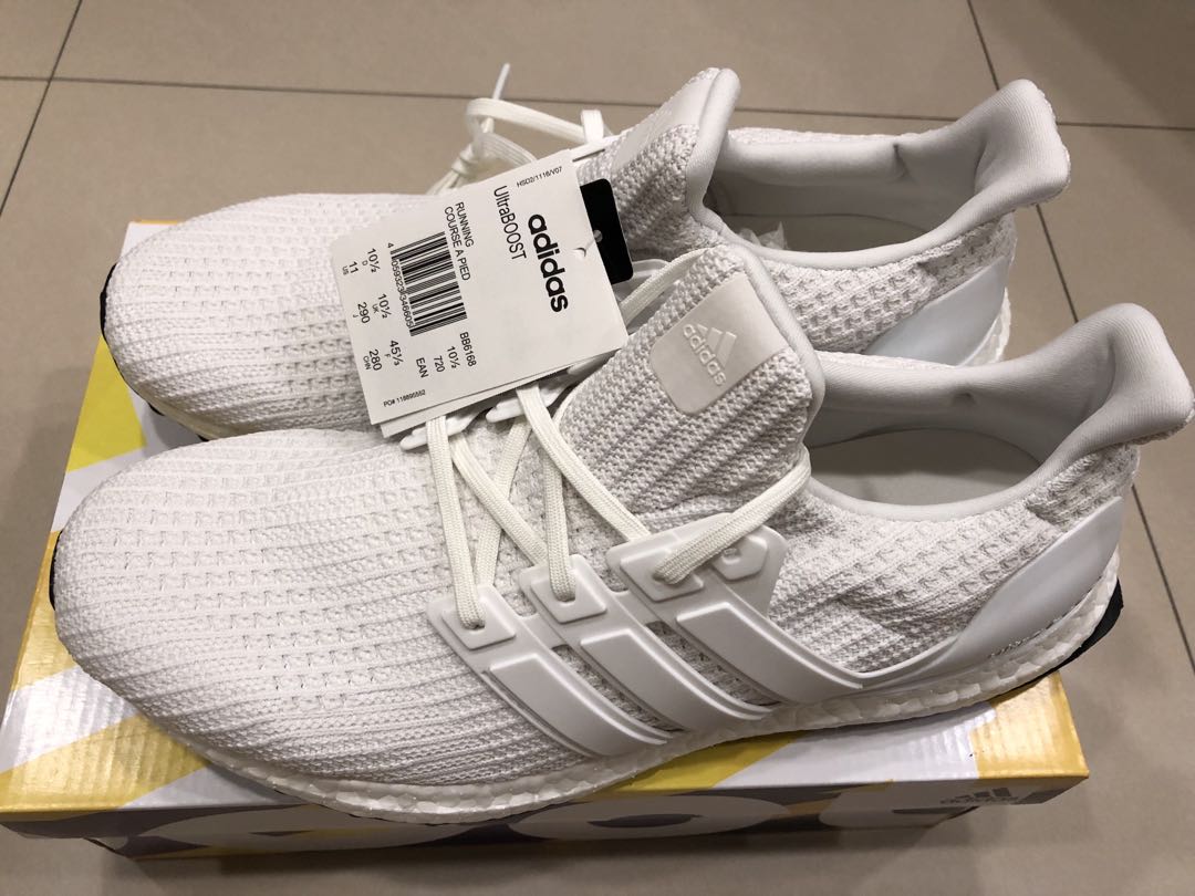 Adidas Ultra Boost 40 White 全白 慢跑鞋 耐磨 馬牌 編織 Bb6168 Us11 他的時尚 鞋 運動鞋在旋轉拍賣 8073