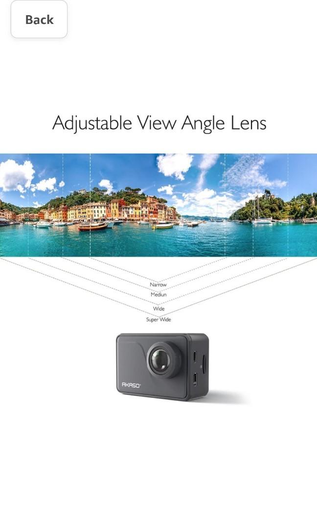AKASO V50 Pro Native 4K30fps 20MP WiFi Action Camera with EIS Touch Screen  100 feet Waterproof Camera Web Camera Support External Mic Remote Control Sports  Camera with Helmet Accessories Kit 