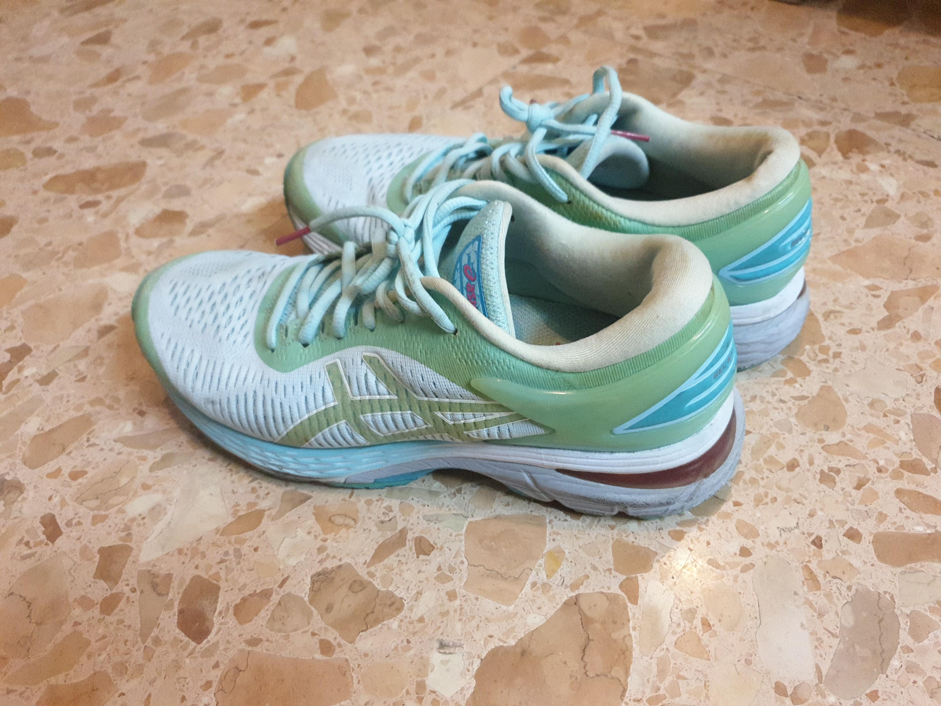 Asics women's gel kayano outlet 25 running shoes - teal