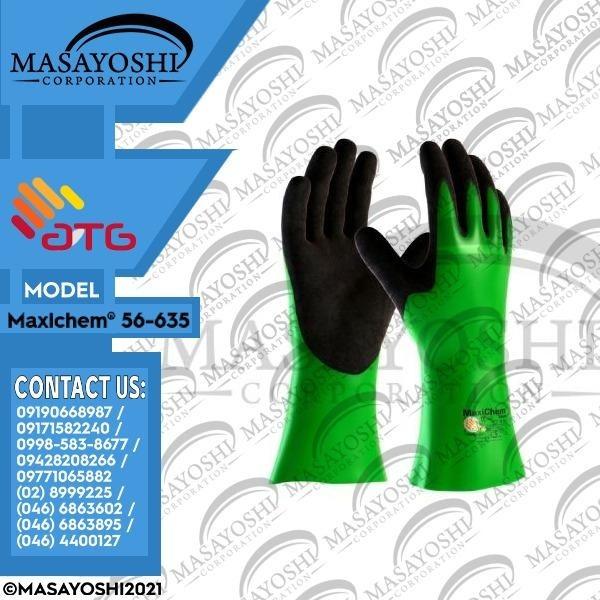 ATG Maxichem® 56635 PPE Safety Gloves Hand Protection Wearing