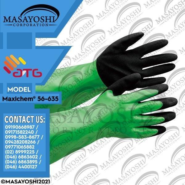 ATG Maxichem® 56635 PPE Safety Gloves Hand Protection Wearing