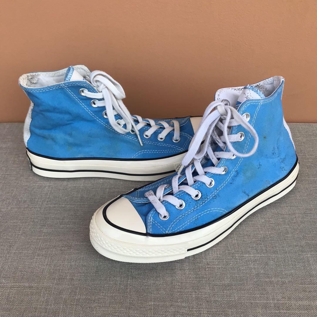 Auth Converse Chuck 70 Hi Twisted Tongue Blue Coast, Men's Fashion,  Footwear, Sneakers on Carousell