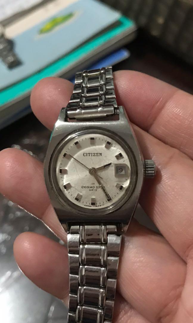 Authentic Citizen Cosmo Star Date Vintage Ladies Watch, Women's Fashion,  Watches \u0026 Accessories, Watches on Carousell