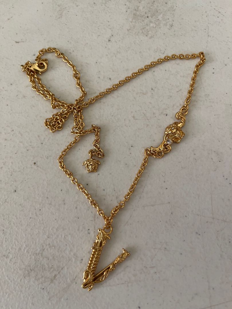 Versace sales virtus necklace