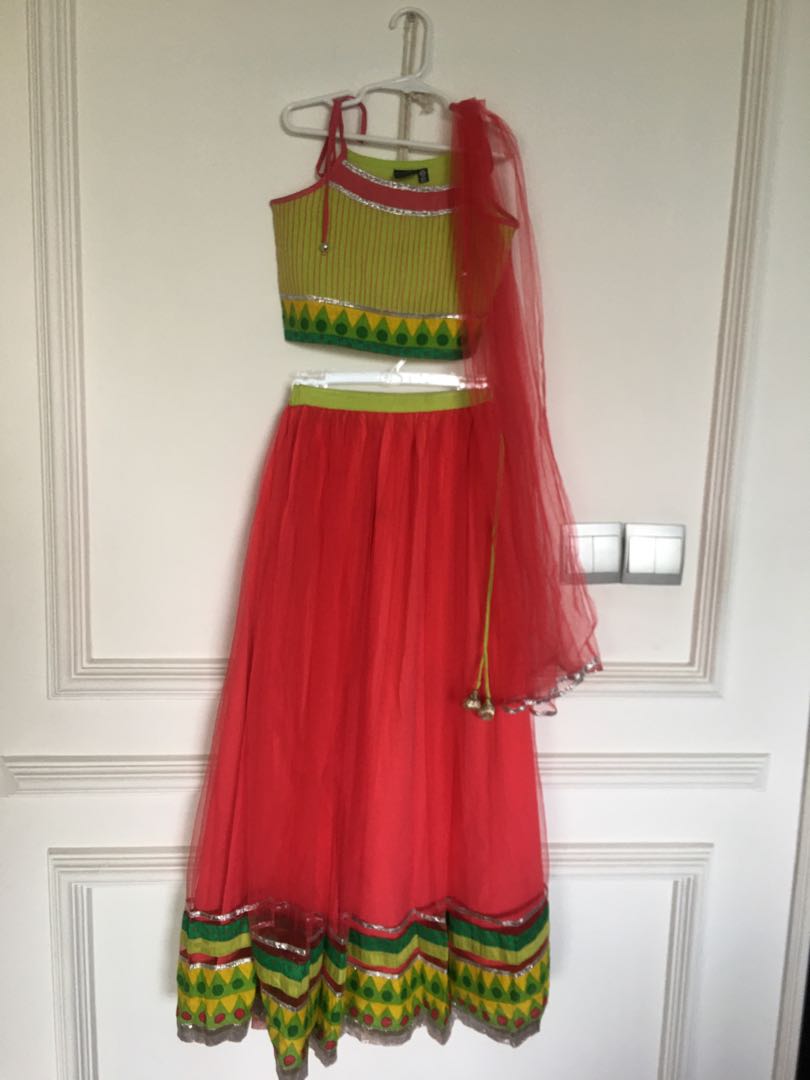 Beautiful indian dress with stole, Babies & Kids, Babies & Kids Fashion