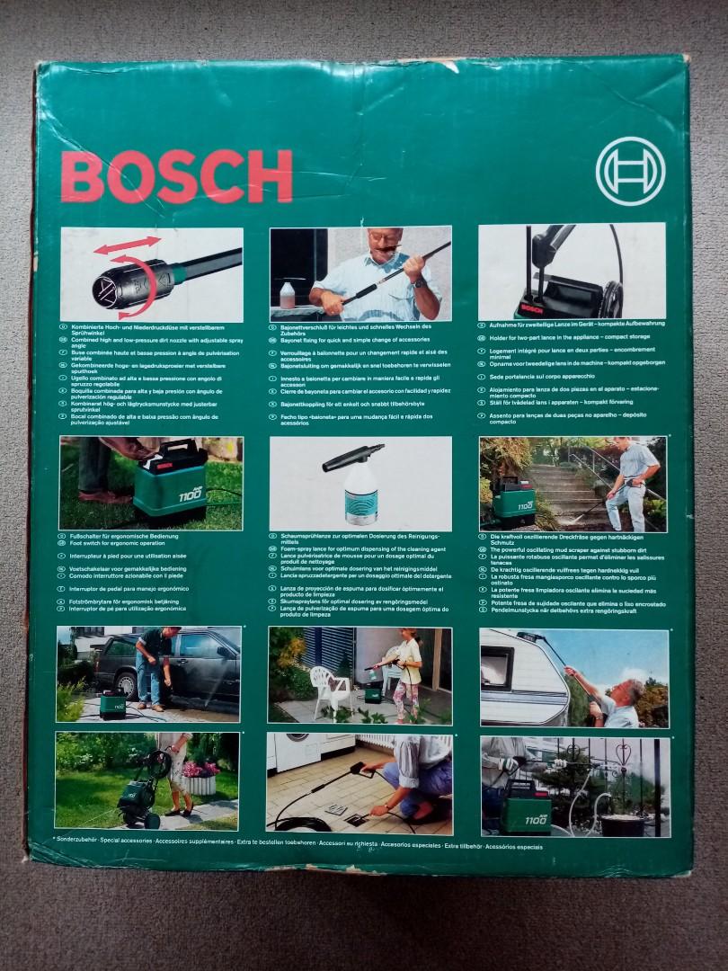 Bosch AHR 1100 High Pressure Cleaner, Furniture & Home Living, Cleaning ...