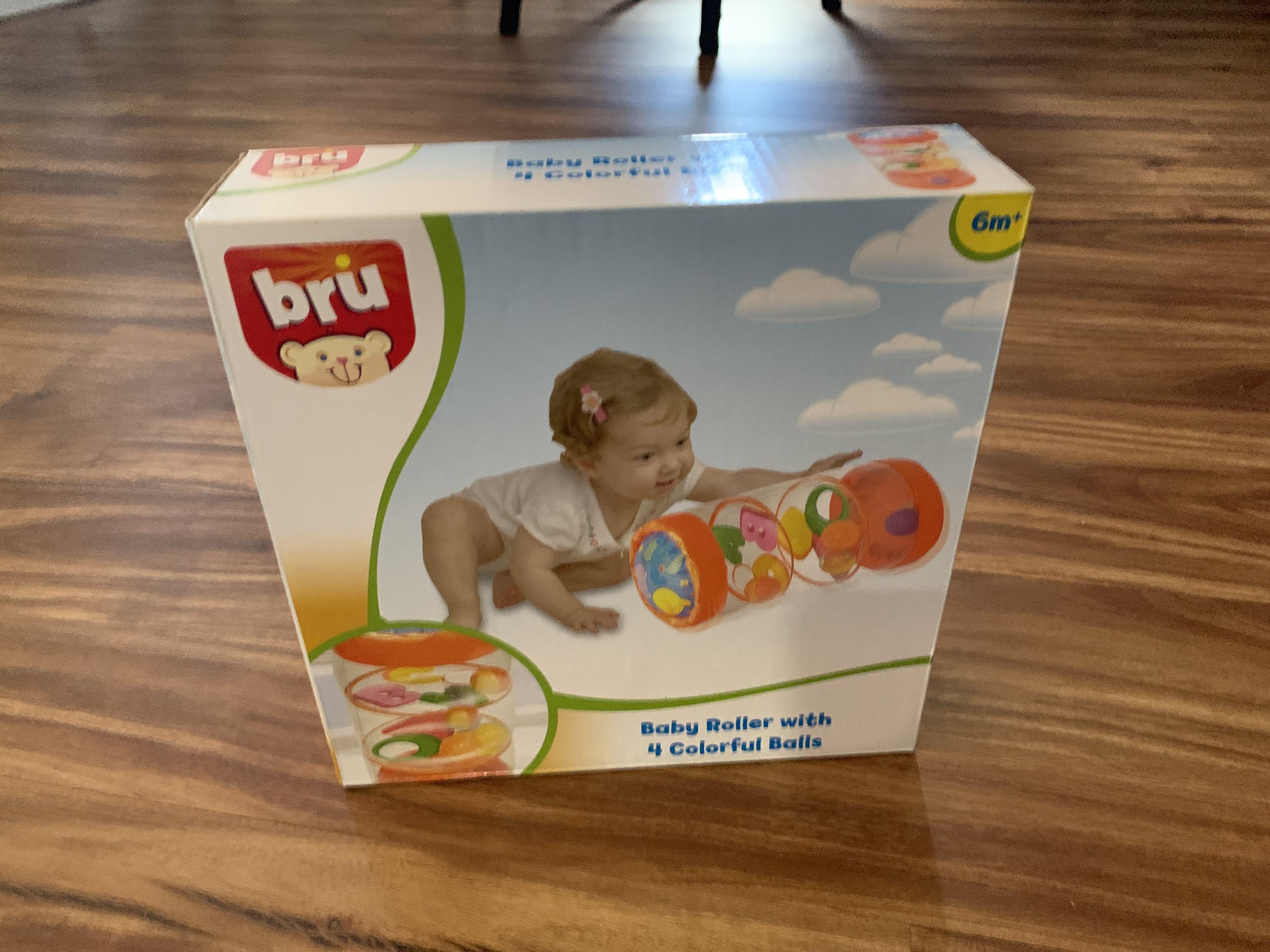Bru Baby Roller With Colourful Balls Babies Kids Infant Playtime On Carousell