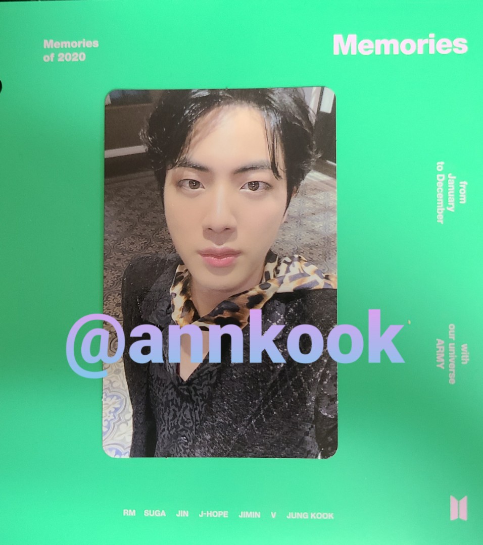 待望 BTS Memories of 2020 Blu-ray ジンくん agapeeurope.org