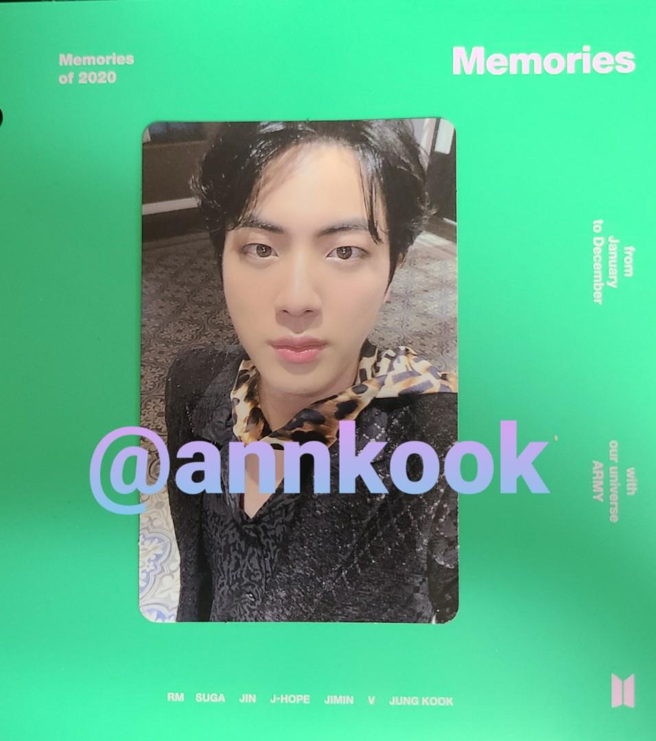 BTS Memories 2018 BluRayジミントレカJIMIN 台紙付き - CD