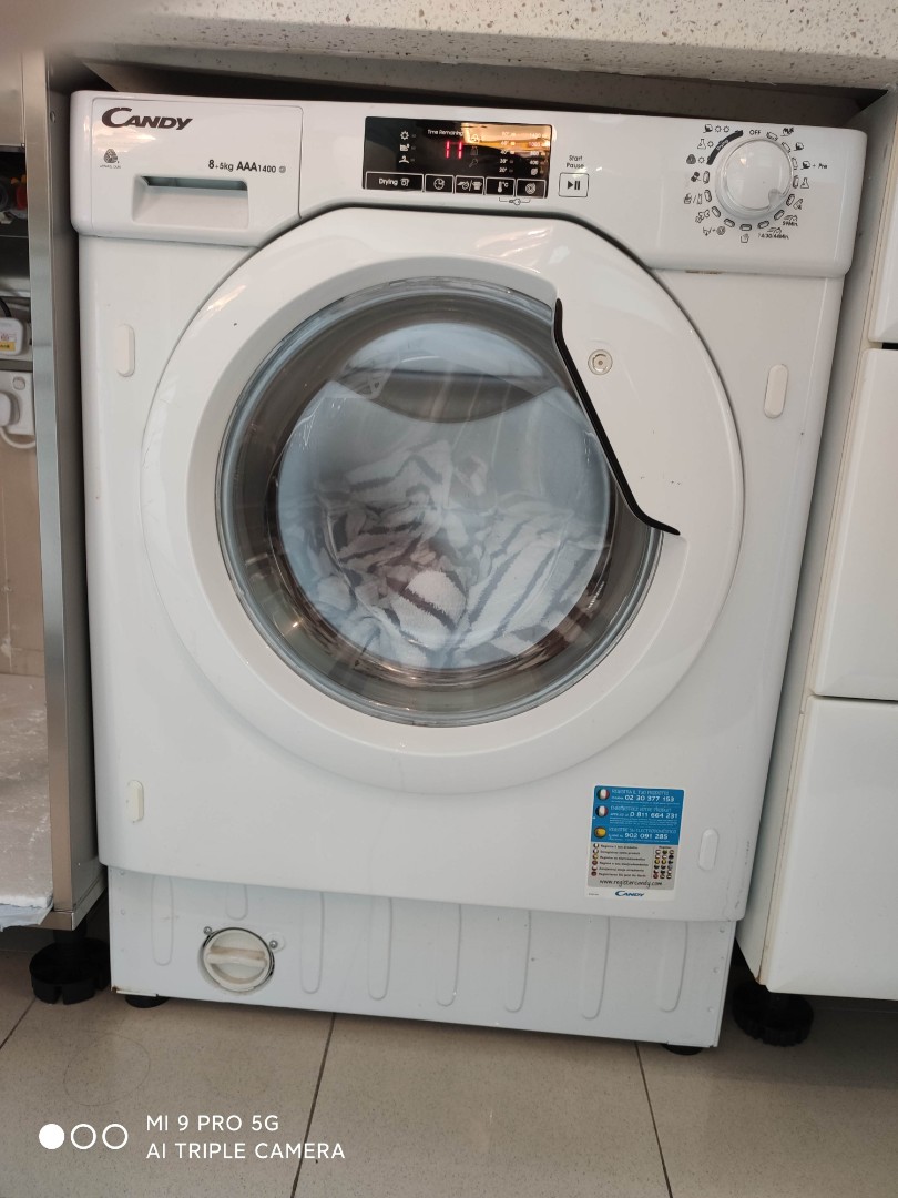 Candy CBWD8514DS 洗衣乾衣機 Washer Dryer, 家庭電器, 洗衣機及乾衣機 Carousell