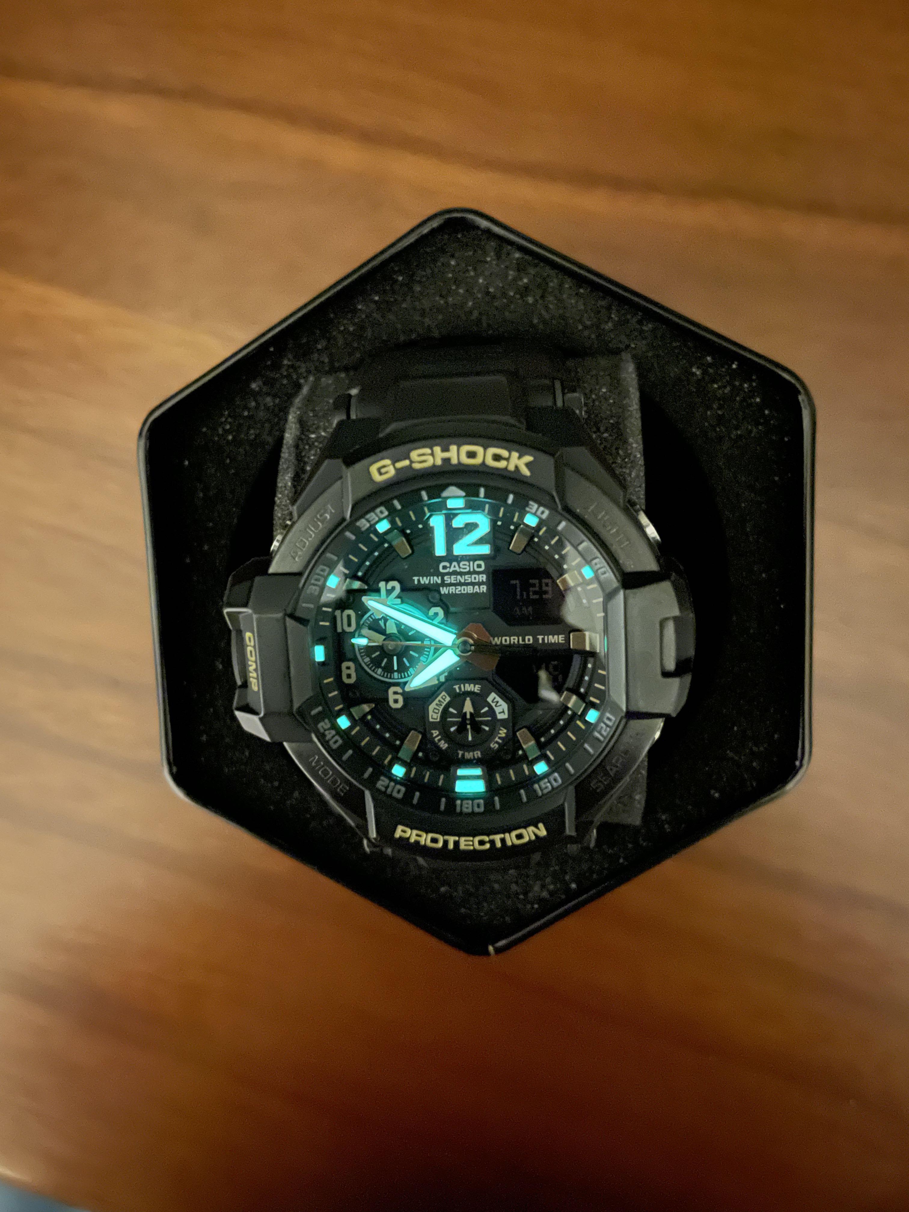 Casio G shock GA 1100 GB Gravity Master