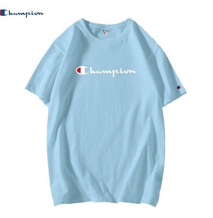 Baby blue cheap champion shirt