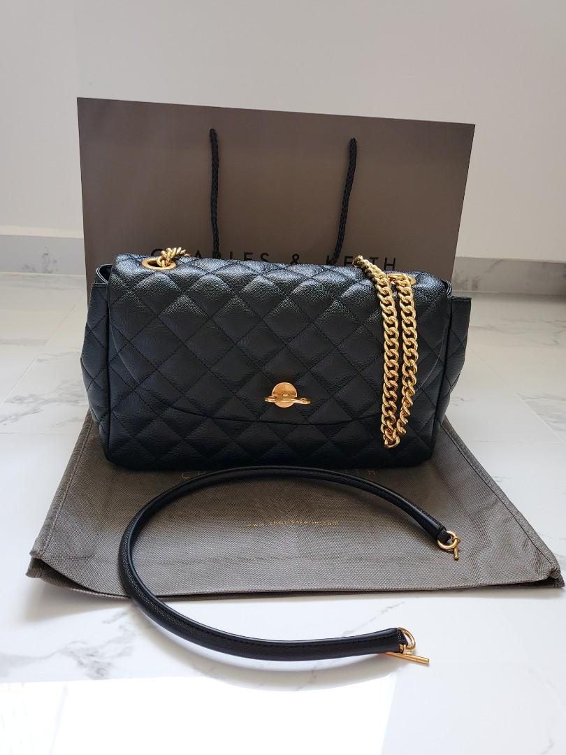 Quilted top handle bag outlet