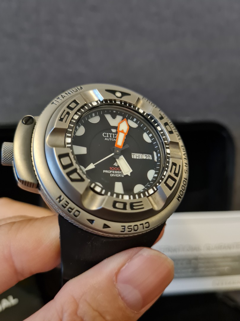 Citizen ecozilla 1000m outlet