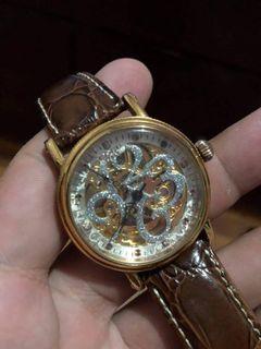 Cogu leather watch