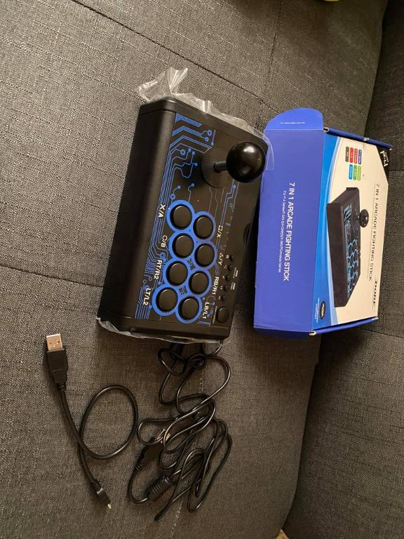 DOBE PS4 7 IN 1 ARCADE FIGHTING STICK FOR P4 SERIES/P3/SWITCH /XBONE (S ...
