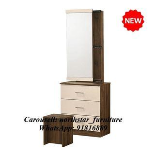 Dressing Table With Stool / Mirror / Dresser