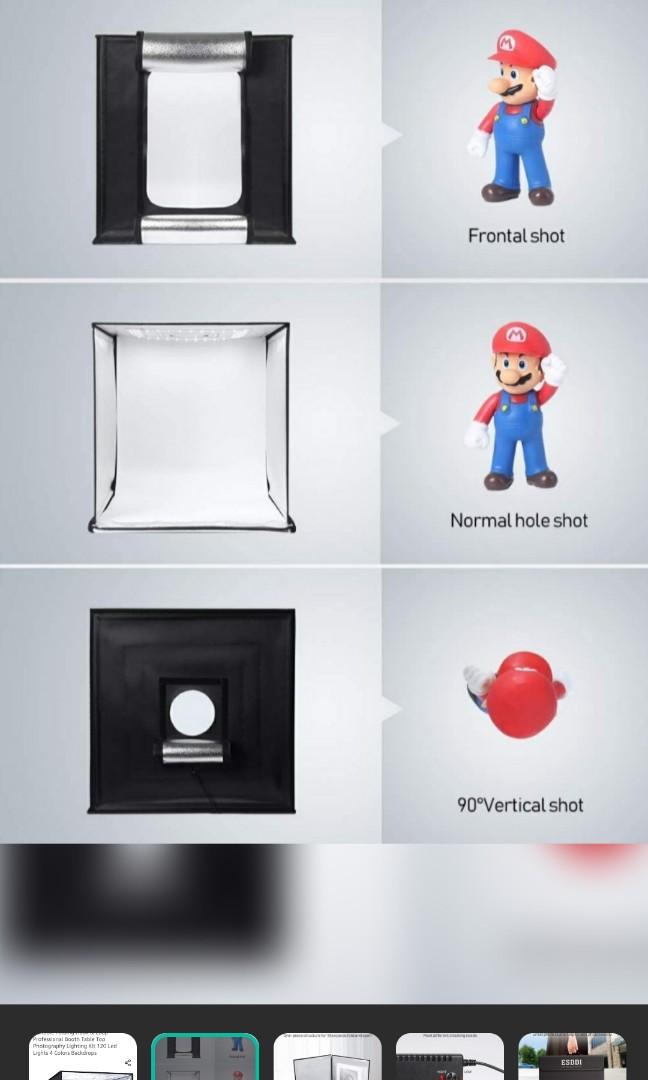 Esddi LED shooting tent kit PKL_D660, Photography, Photography