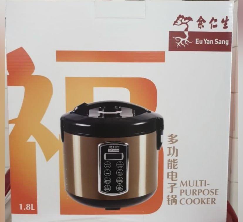 Eu Yan Sang Multi Purpose Cooker incl Rice Cooker