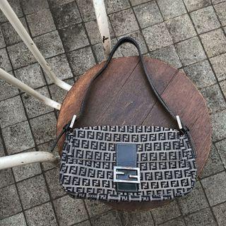 SOLD FENDI BAGUETTE SAS BLUE