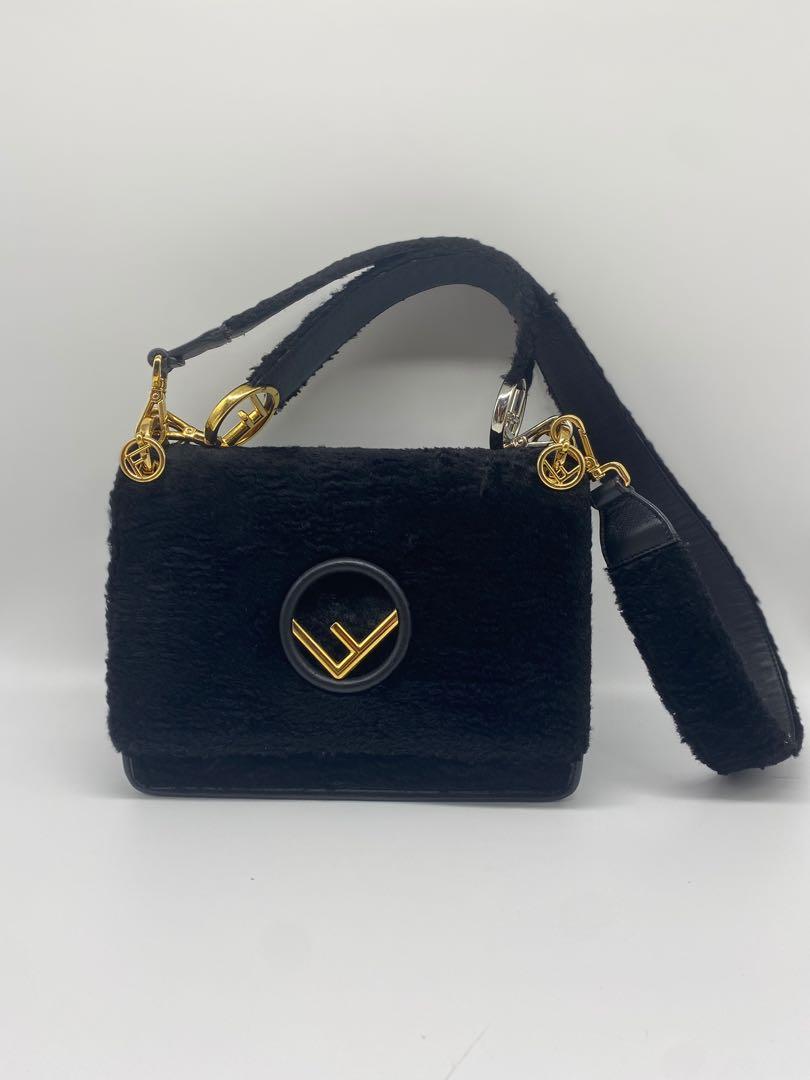 Fendi kan i deals velvet bag