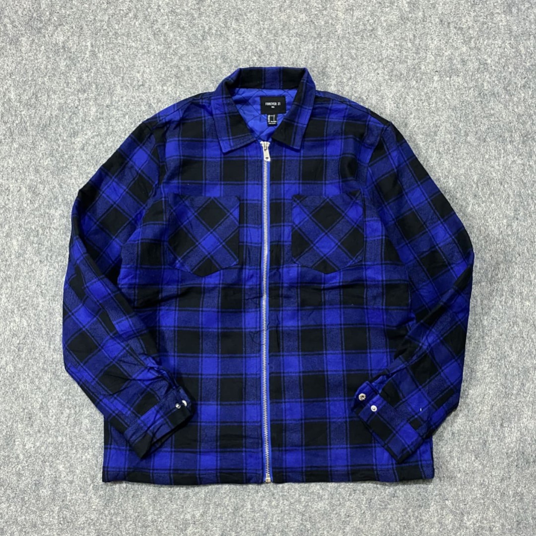 forever 21 flannel jacket