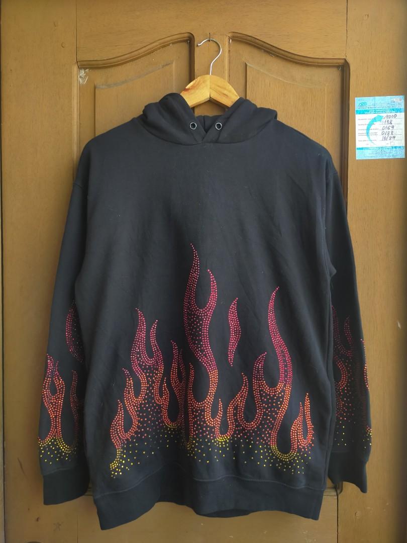 Flame hoodie best sale forever 21