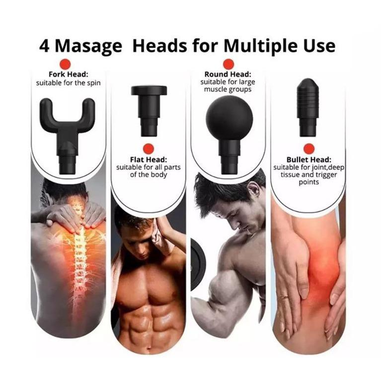 Massage store gun use