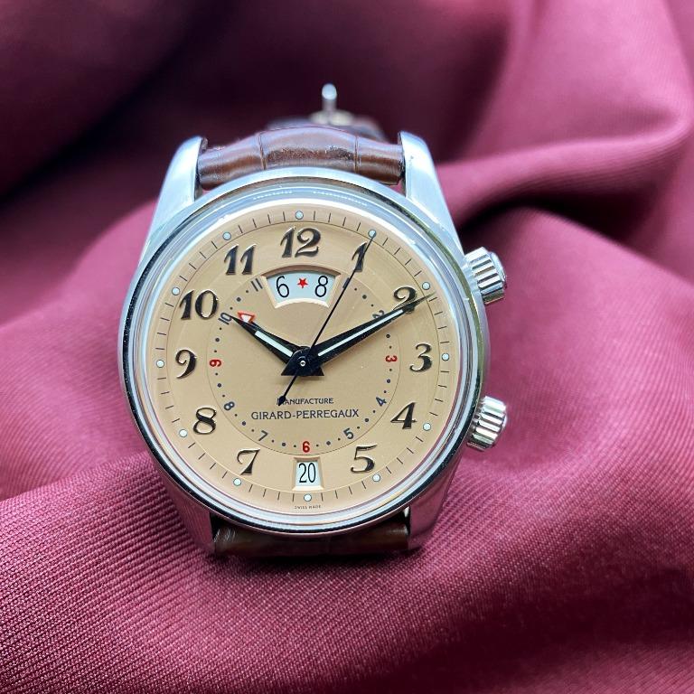 Girard perregaux traveller cheap ii alarm gmt