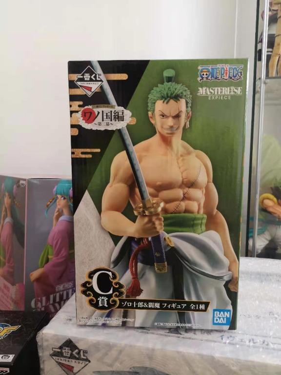 Gold Sticker One Piece Ichiban Kuji Prize C Roronoa Zoro Wano Second Curtain Toys Games Action Figures Collectibles On Carousell