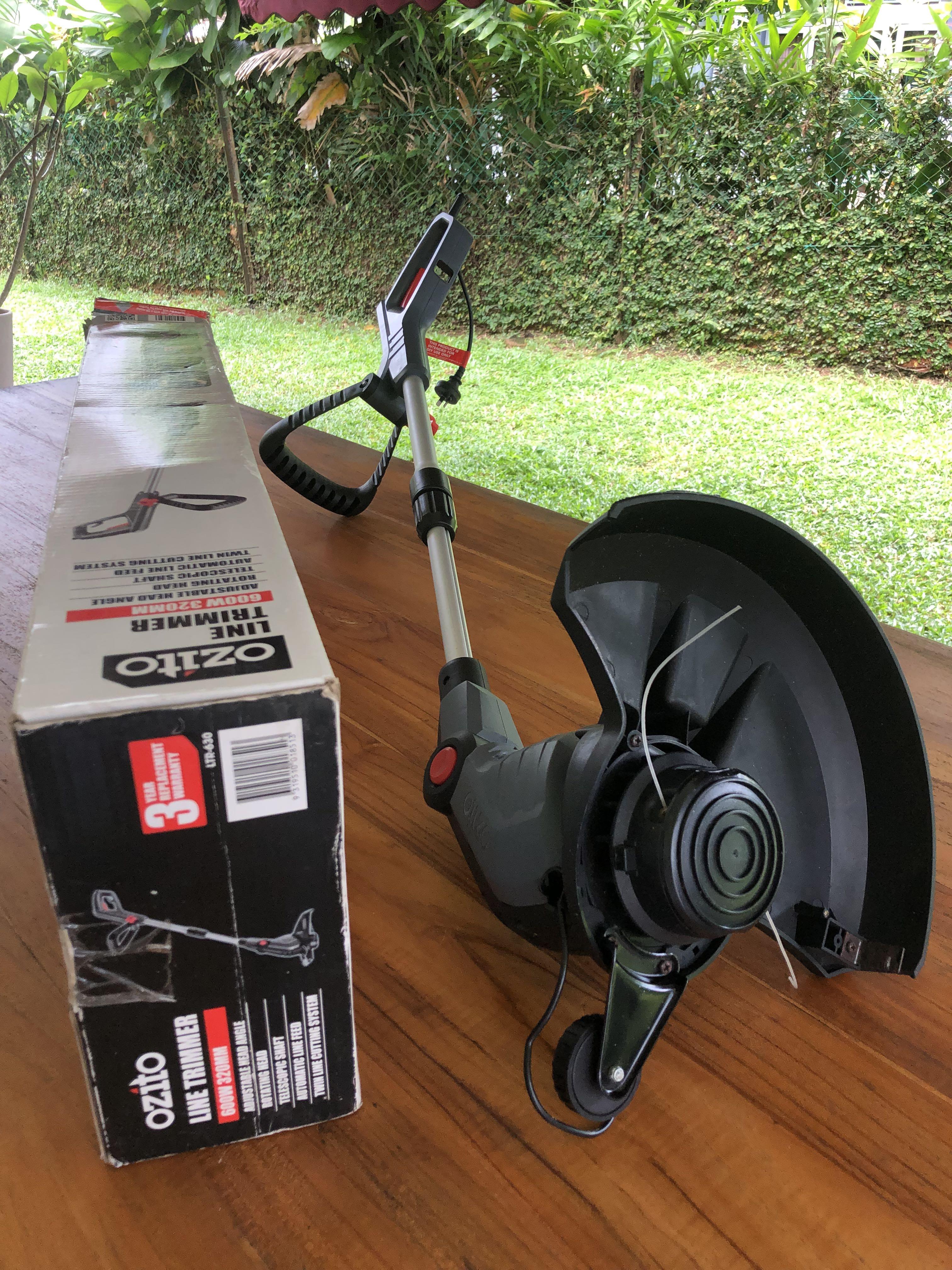 Ozito 600w store electric grass trimmer