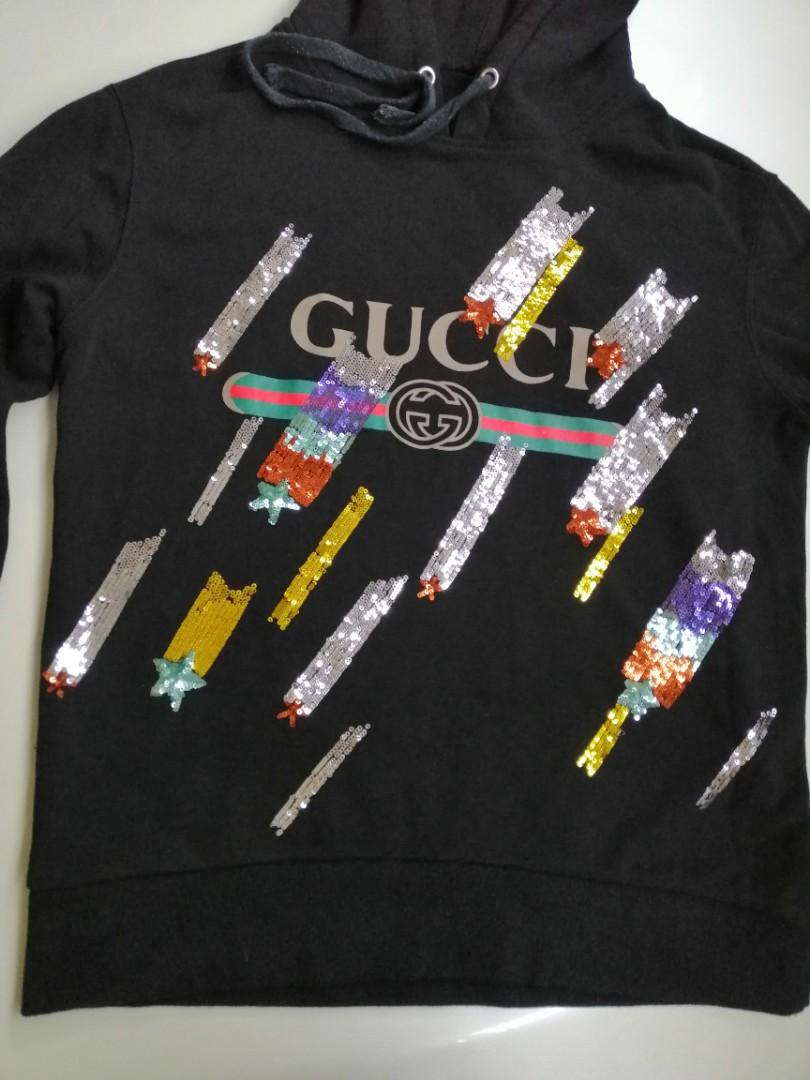 Gucci shooting star discount hoodie