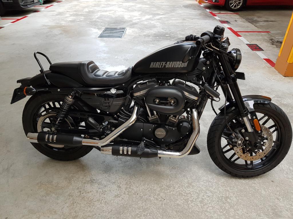 Harley Davidson Roadster 1200cc 2016, Motorcycles, Motorcycles for Sale,  Class 2 on Carousell