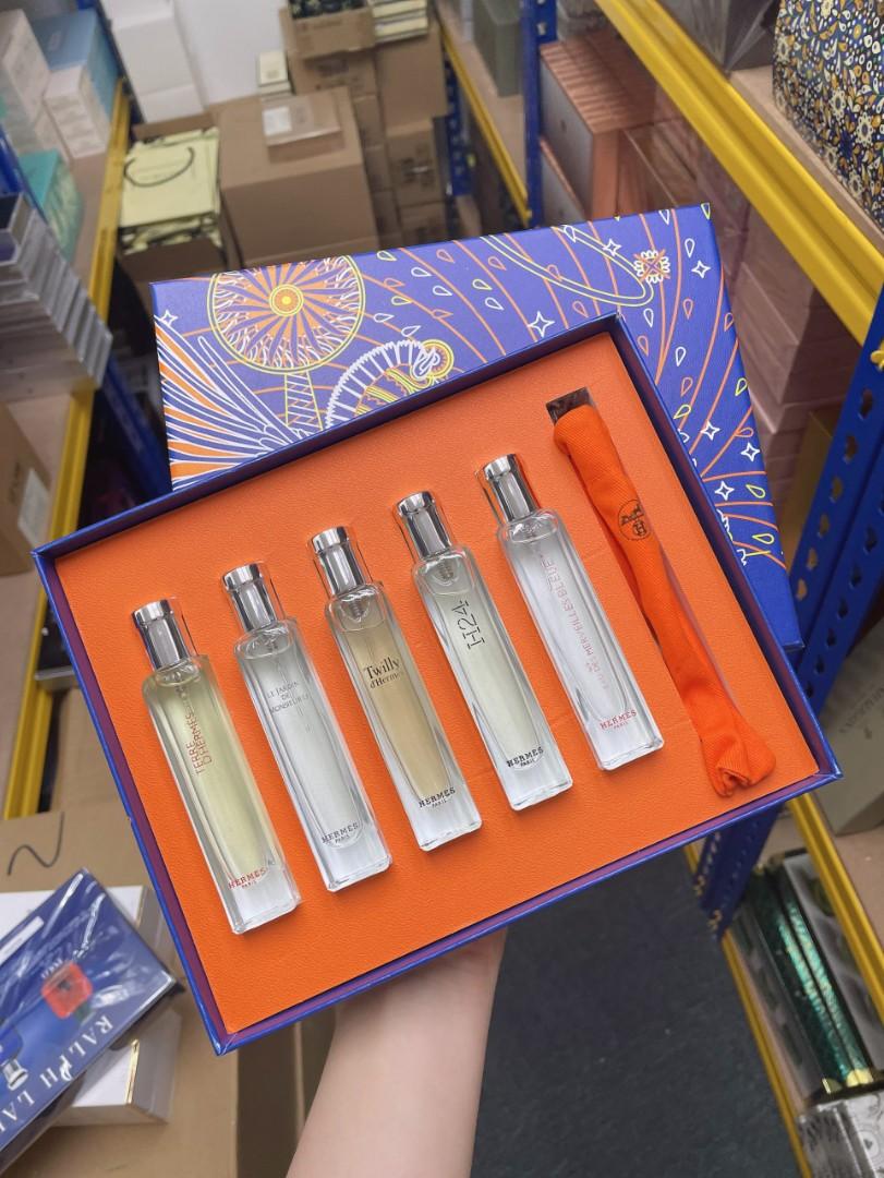 HERMES (BLUE BOX 5X15ML) 5IN1 SET, Beauty u0026 Personal Care, Fragrance u0026  Deodorants on Carousell