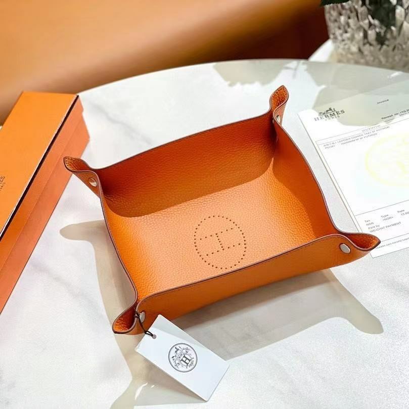 Hermes, Accessories, Hermes Leather Tray