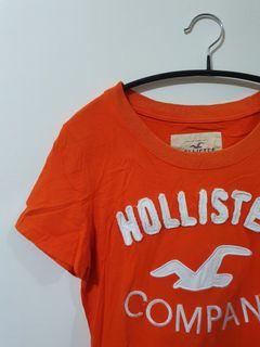 Hollister橘t shirt