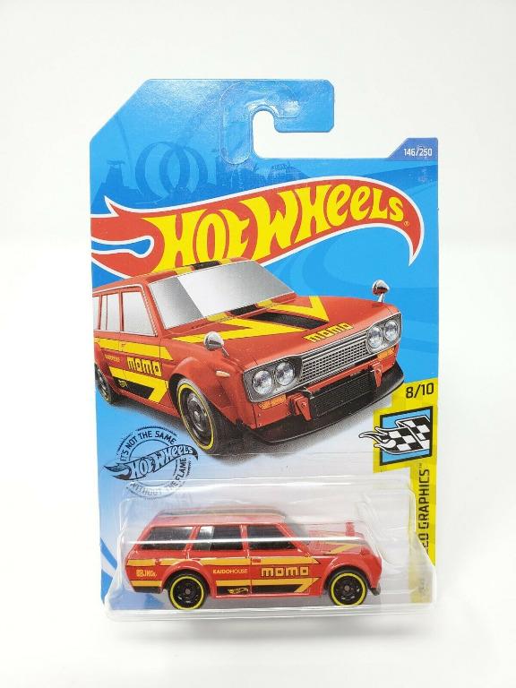 hot wheels datsun bluebird wagon 510