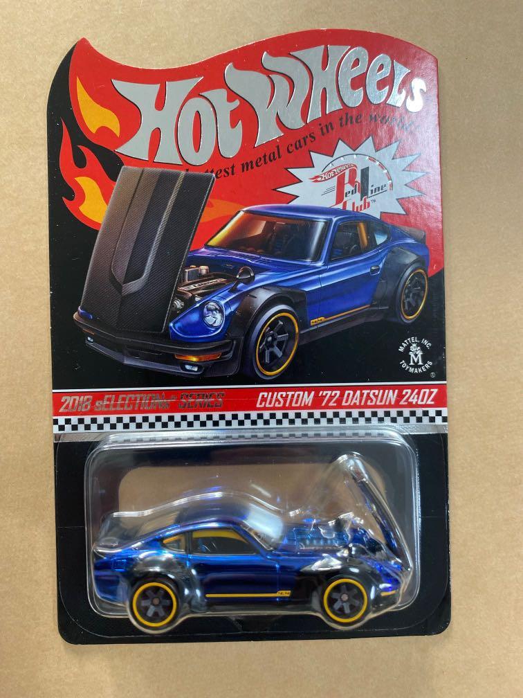 Hotwheels Rlc Blue Custom 1972 Datsun 240z Hot Wheels Tomica Hobbies Toys Toys Games On Carousell