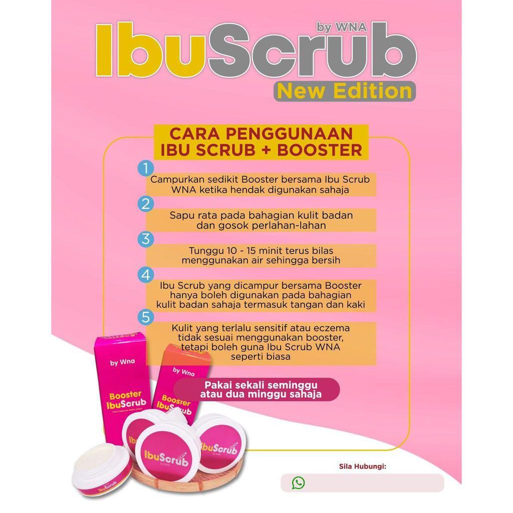 Ibu Scrub Set Beauty Personal Care Bath Body Body Care On Carousell