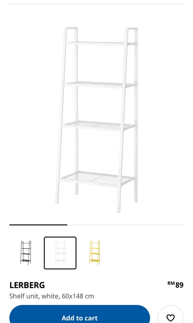 Lerberg shelf shop unit white
