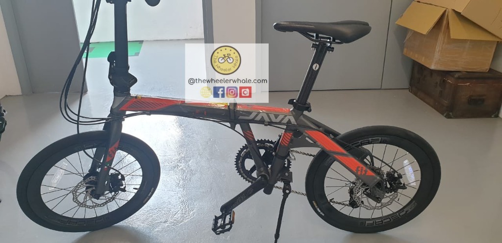 Java Fit 18S 20 Inch Foldable Bike 18 Speed, Sports Equipment, Bicycles ...