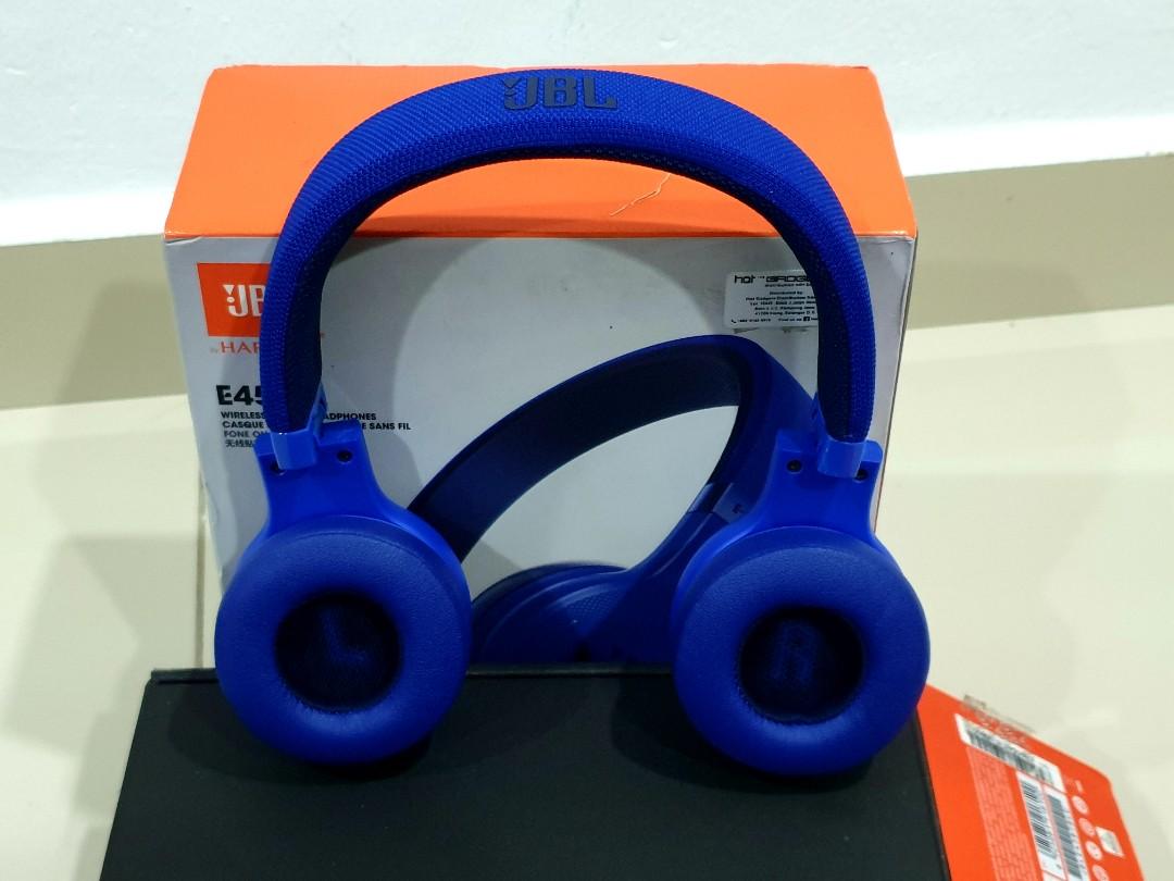 Harman jbl e45 clearance black wireless headphones