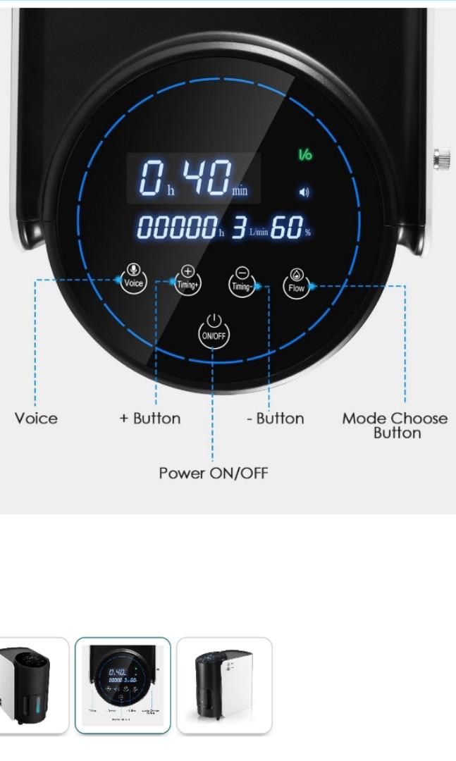 JY101/JY101W Household oxygen concentrator. Operation Instructions