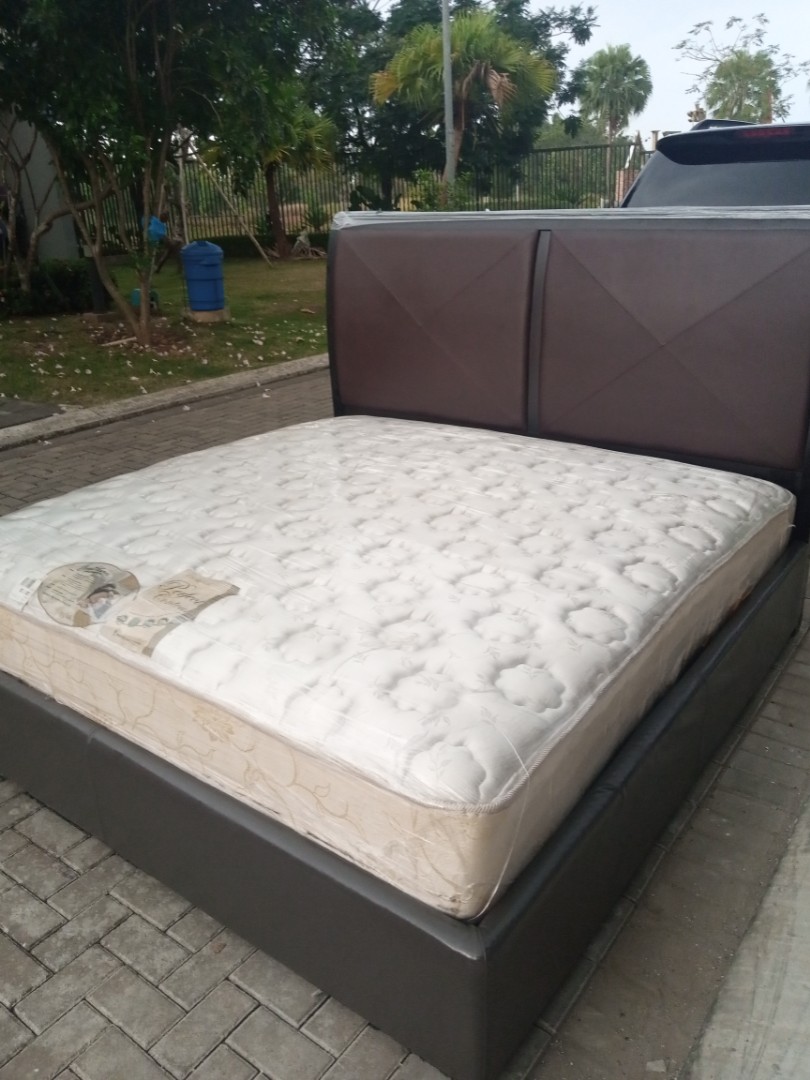 KING KOIL GRAND ELEGANCE WITH HEADBOARD PRINCESS ANNA uk 2x 2