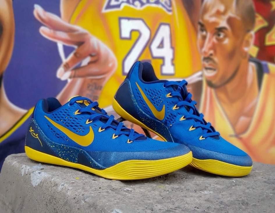 Kobe blue and yellow top
