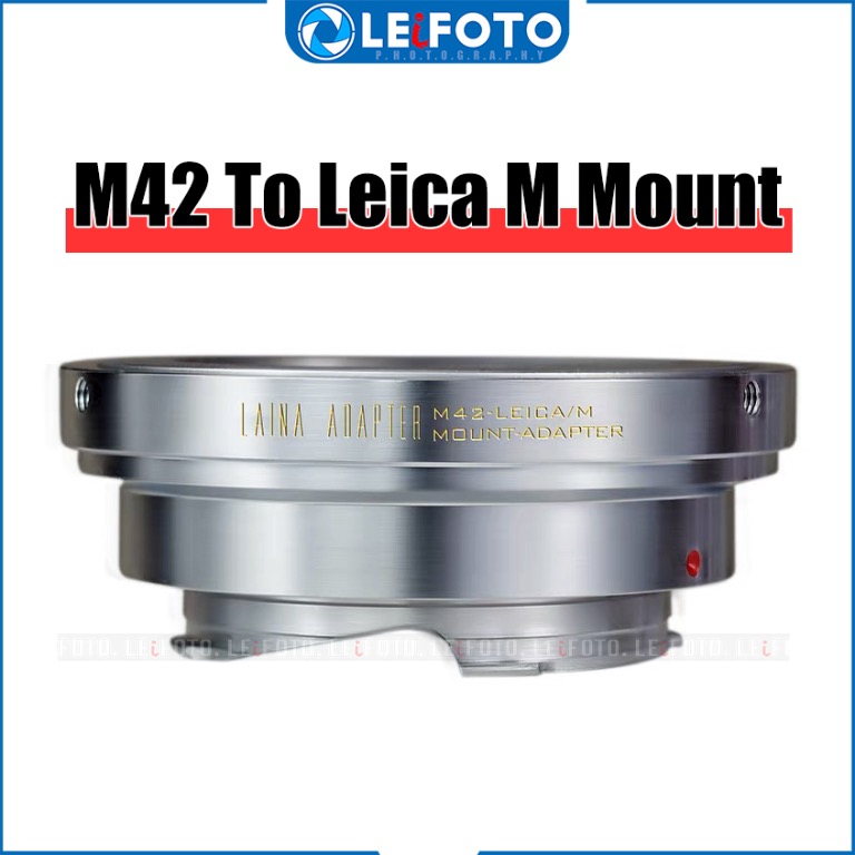 Adattatore Da Pentax M42 A Leica M39 42mm-39mm - Anello Per Obiettivi, Montaggio A Vite, Marca Paxly - Foto 4