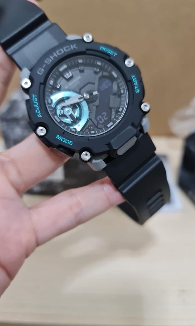 Latest g shock ga2200 ga-2200 ga-2200m-1adr original brand new