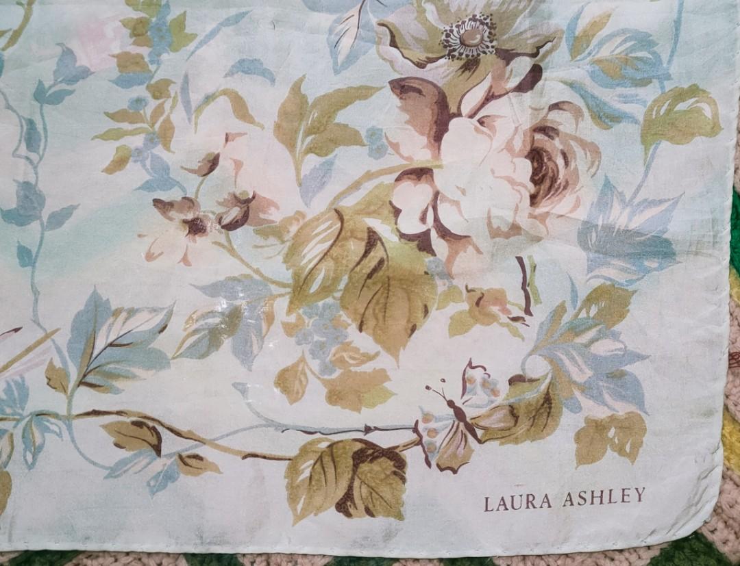 Laura ashley silk scarf on sale