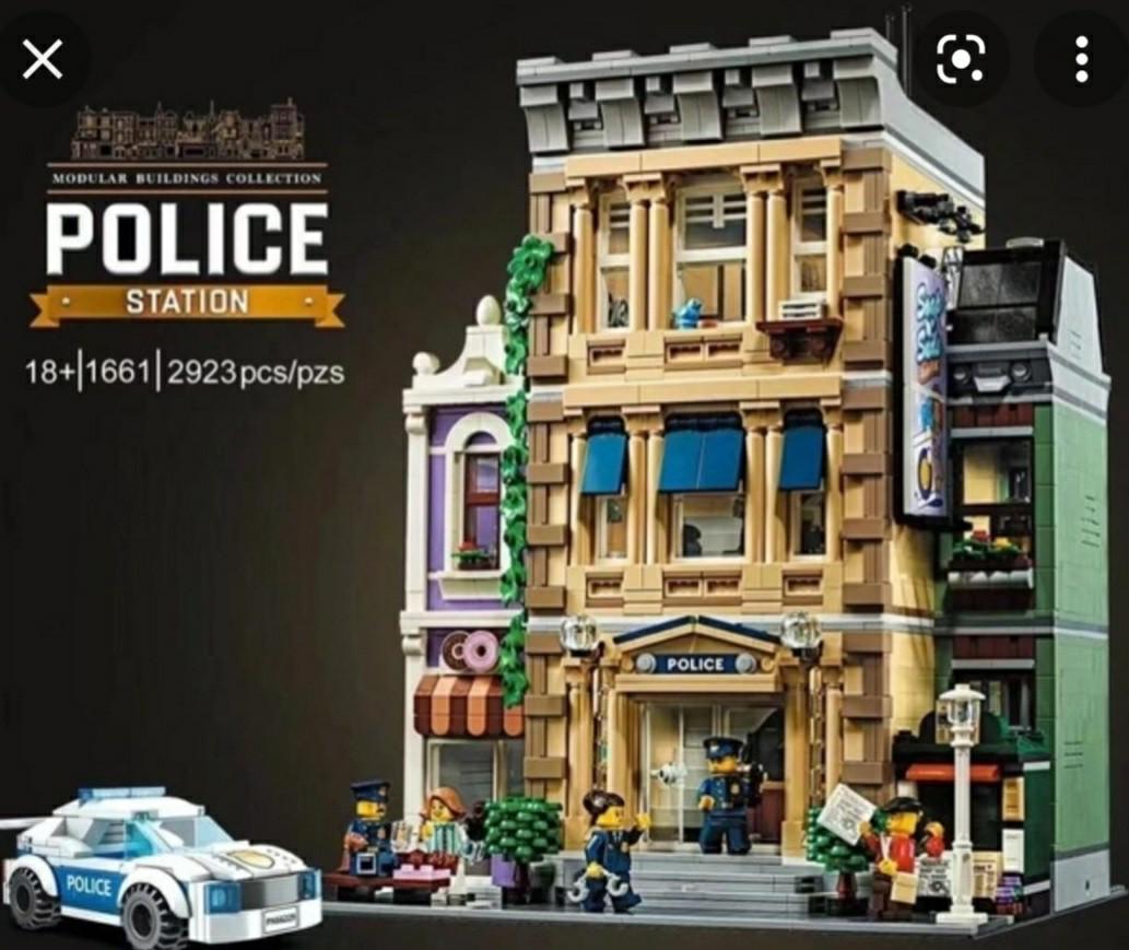 Lepin Police station Hobbies Toys Toys Games on Carousell